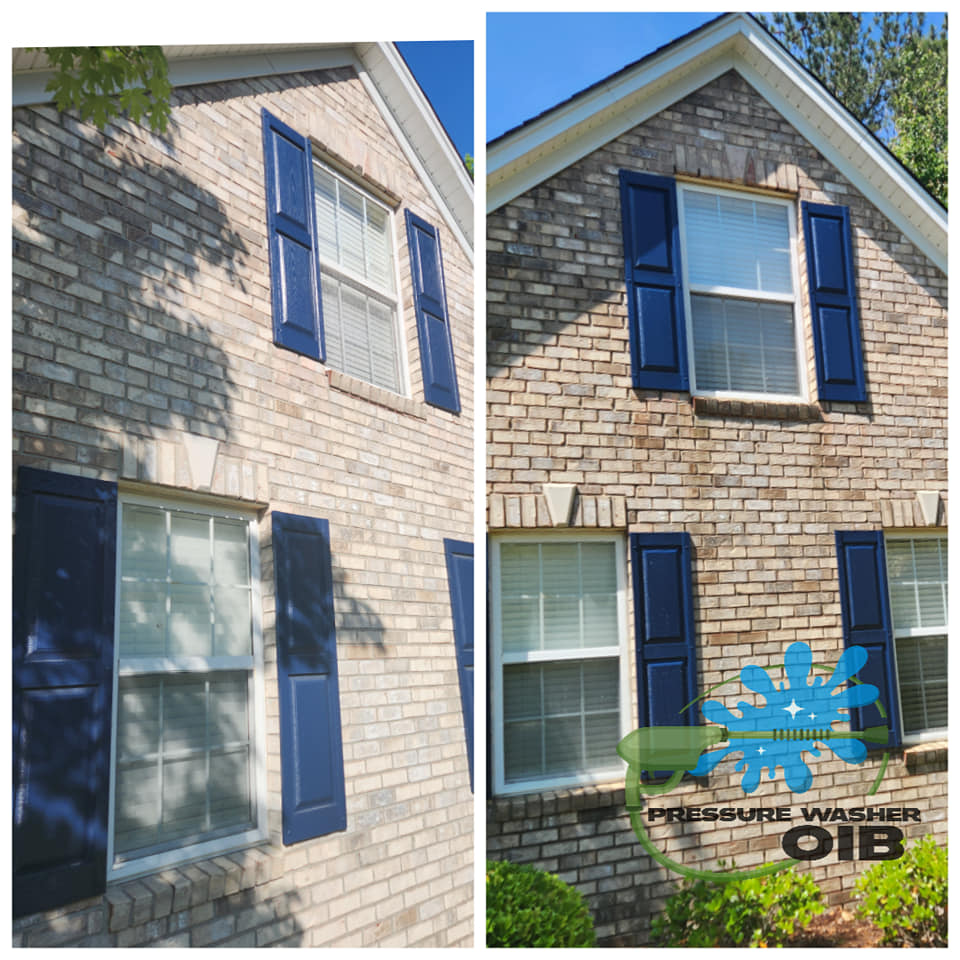 Pressure Washer OIB - House Brick Cleaning