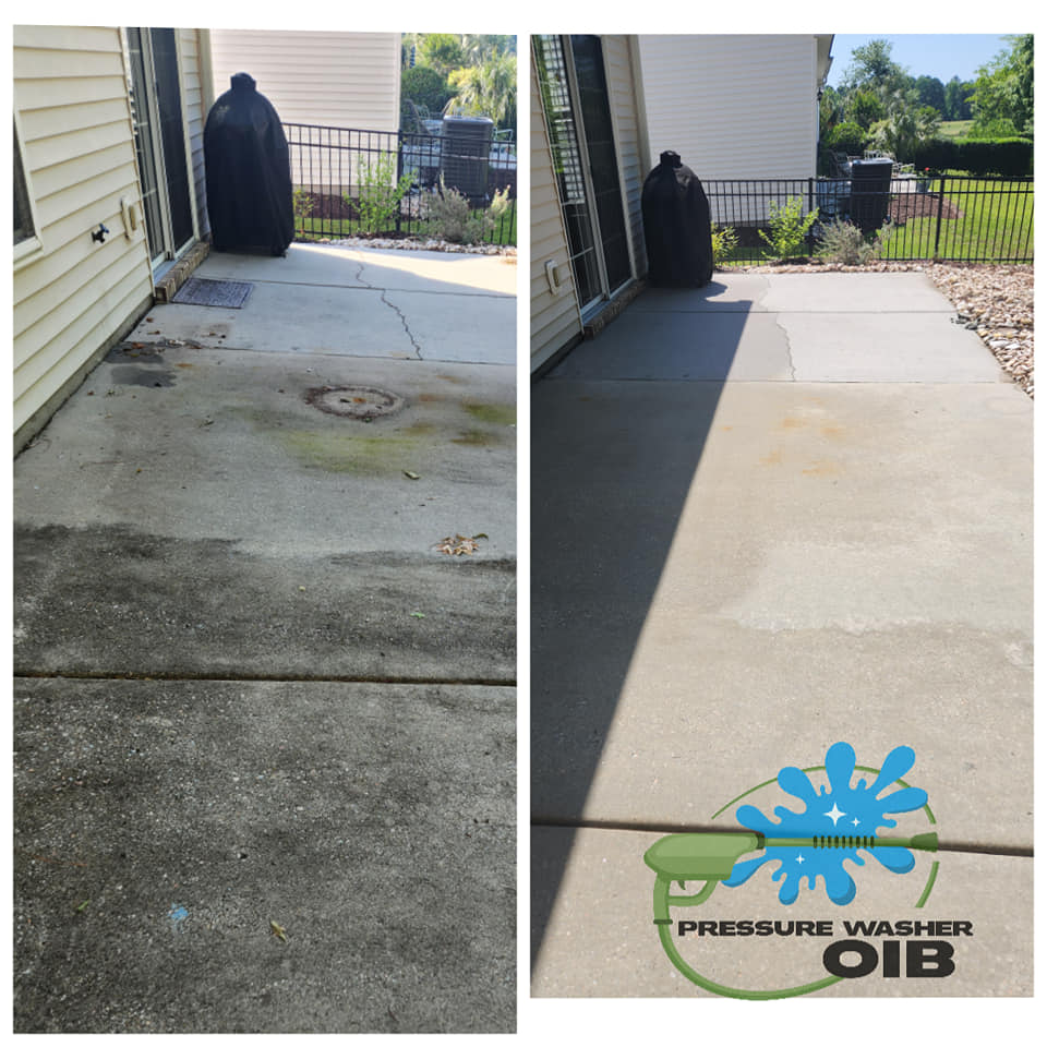 Pressure Washer OIB - Sidewalk Cleaning