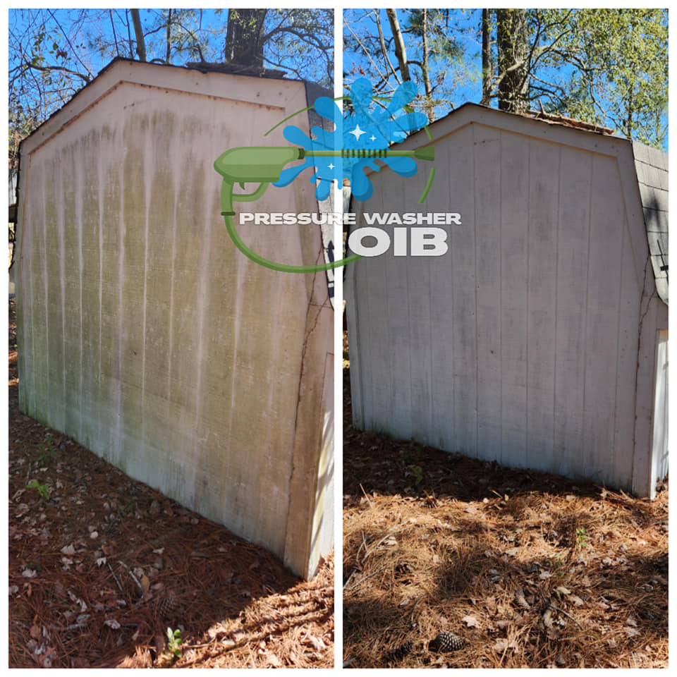 Pressure Washer OIB - Garage Cleaning