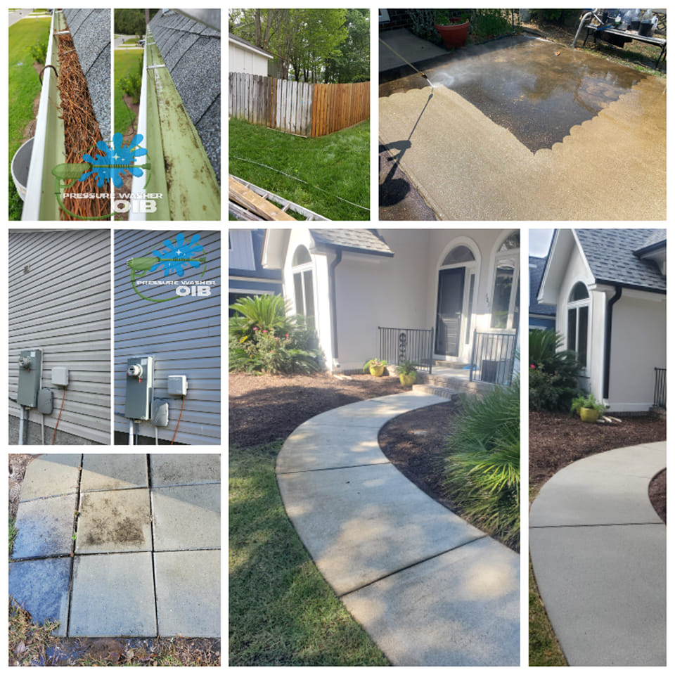 Pressure Washer OIB - Driveway Cleaning, Sidewalk Cleaning, Fence Cleaning, Gutter Cleaning