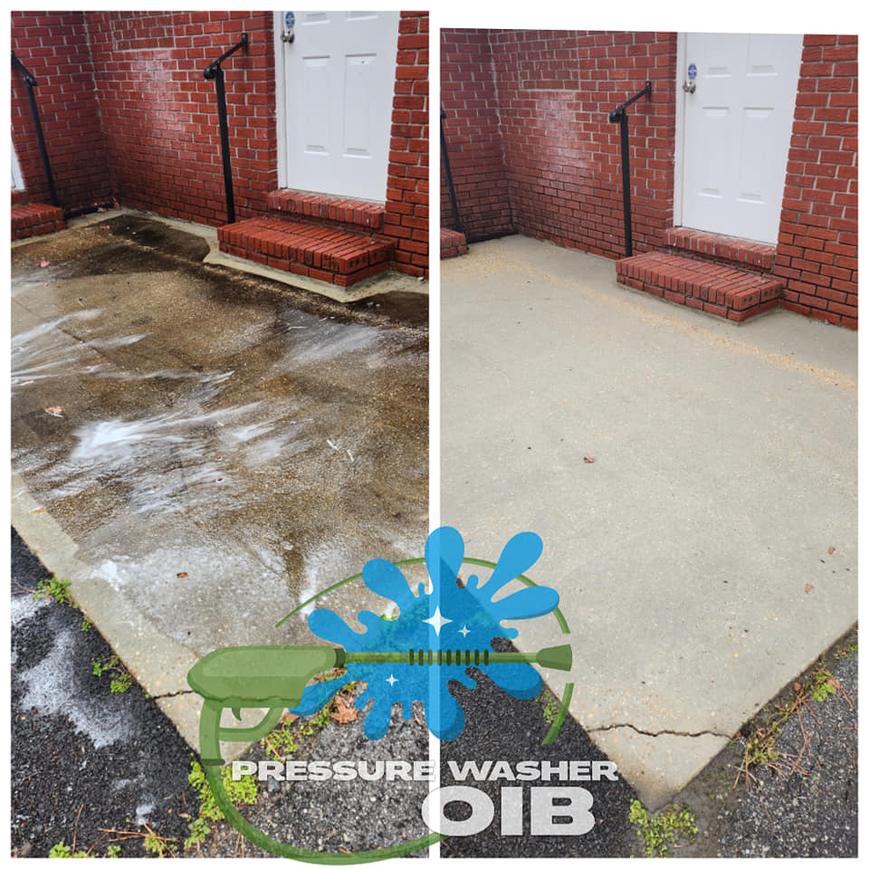 Pressure Washer OIB - Driveway Cleaning